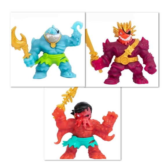 🛏Heroes of Goo Jit Zu Cursed Goo Sea Heros - Picture 1 of 6